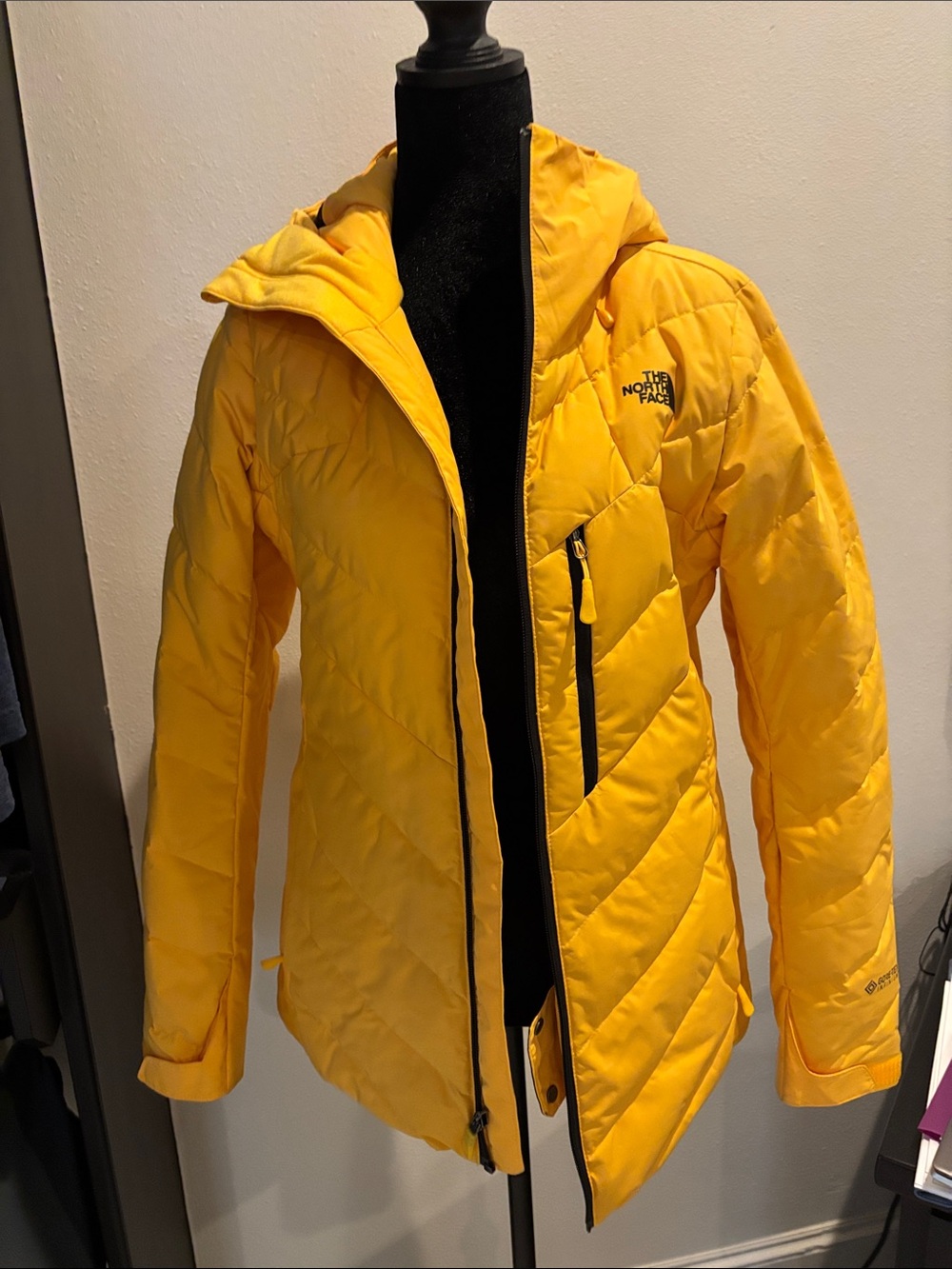 The North Face Women's Mustard Yellow Ski Jacket